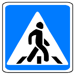знак пешеходного перехода